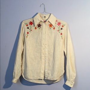 Vintage Linen Blouse